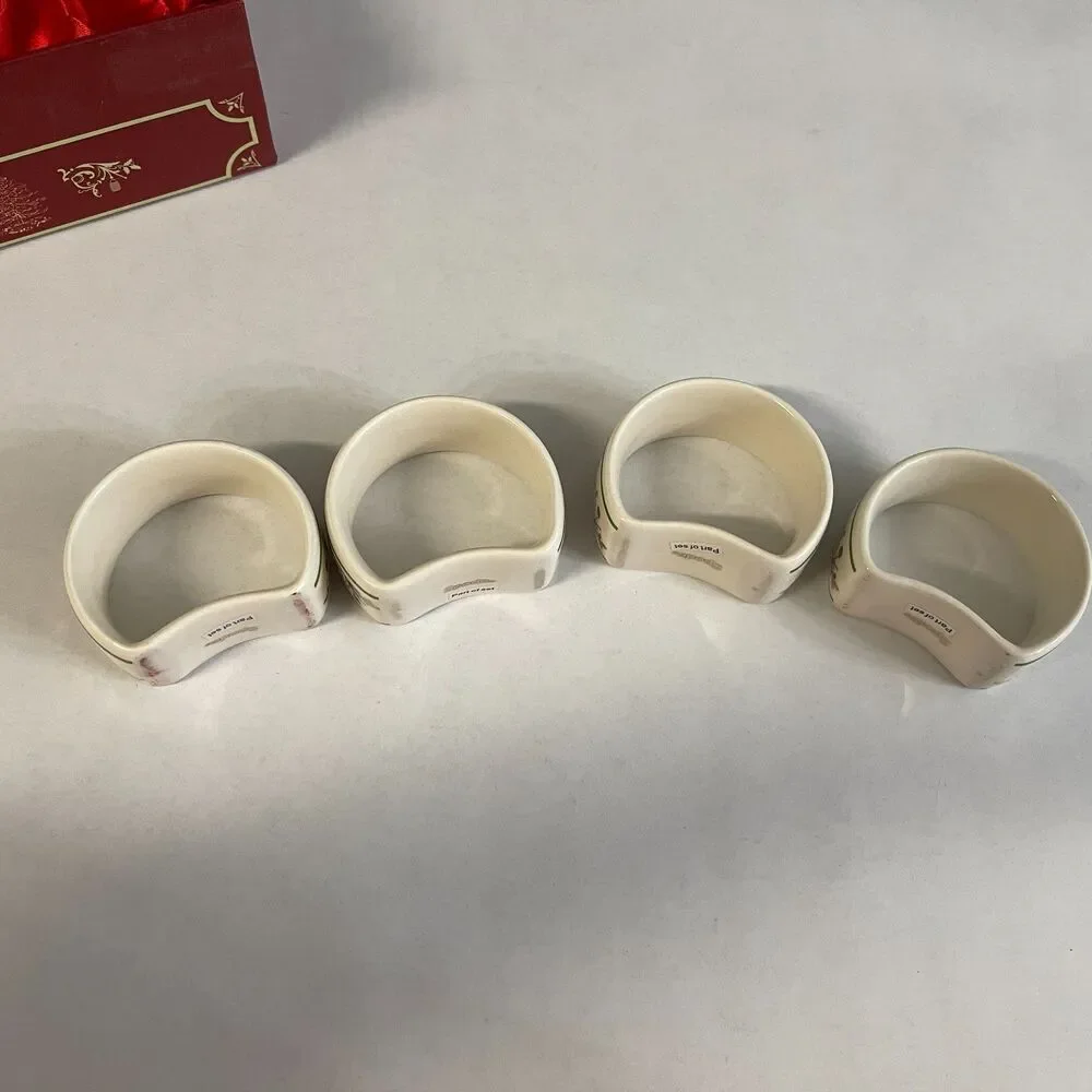 Spode napkin rings